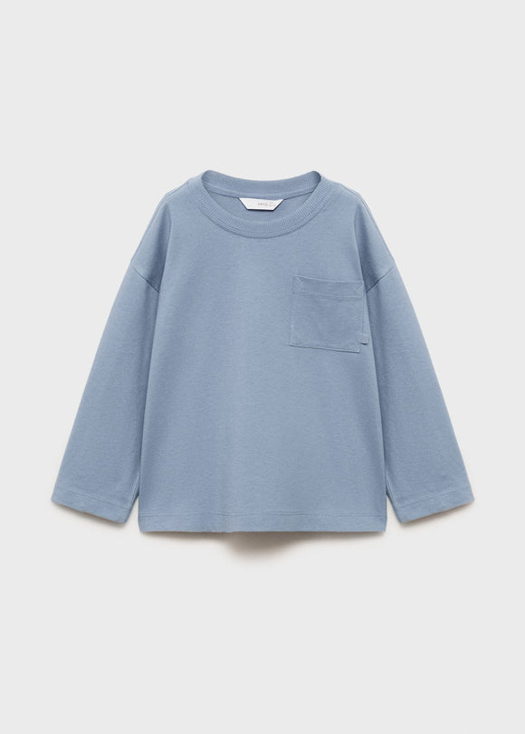 MANGO BASICAB1 17042909-52 MANGO KIDS BABY BOY T-SHIRT LONG SLEEVE
