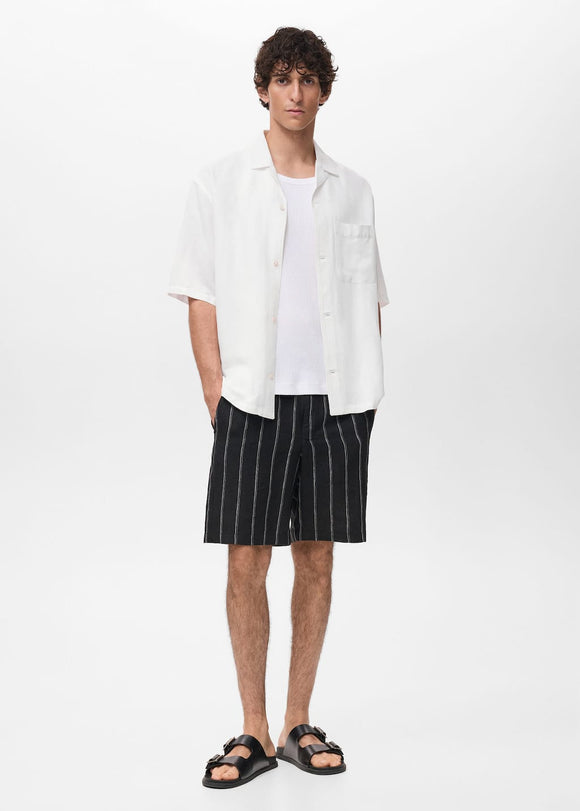 MANGO BANAREA 17042913-02 MANGO MAN SHIRT SHORT SLEEVE