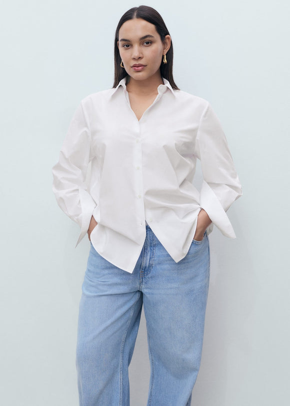 MANGO REGU 17044085-02 MANGO WOMEN SHIRT LONG SLEEVE