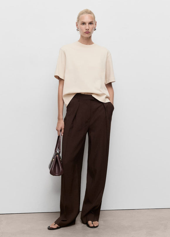 MANGO SITA 17044141-06 MANGO WOMEN T-SHIRT SHORT SLEEVE