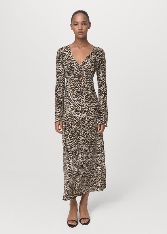 MANGO POME 17045812-99 MANGO WOMEN DRESS FULL LENGTH