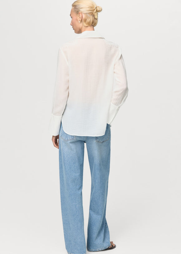 MANGO MELANIE 17045816-02 MANGO WOMEN SHIRT LONG SLEEVE