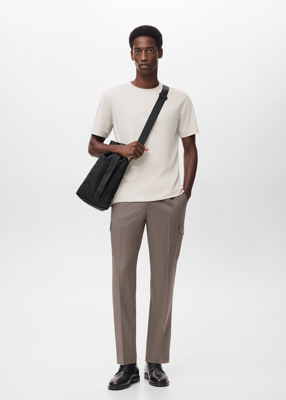 MANGO WOUTER 17045977-03 MANGO MAN T-SHIRT SHORT SLEEVE