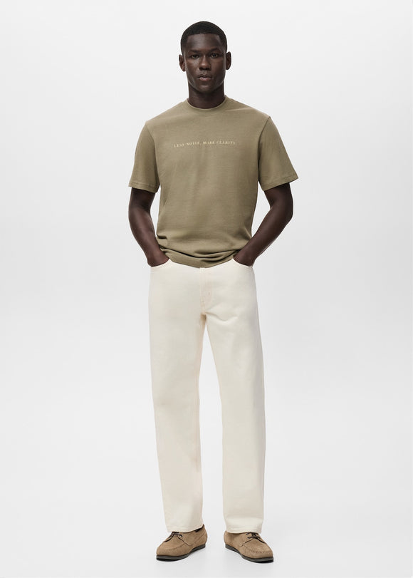 MANGO PRIFTH-H 17047772-39 MANGO MAN T-SHIRT SHORT SLEEVE