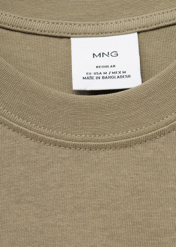 MANGO PRIFTH-H 17047772-39 MANGO MAN T-SHIRT SHORT SLEEVE