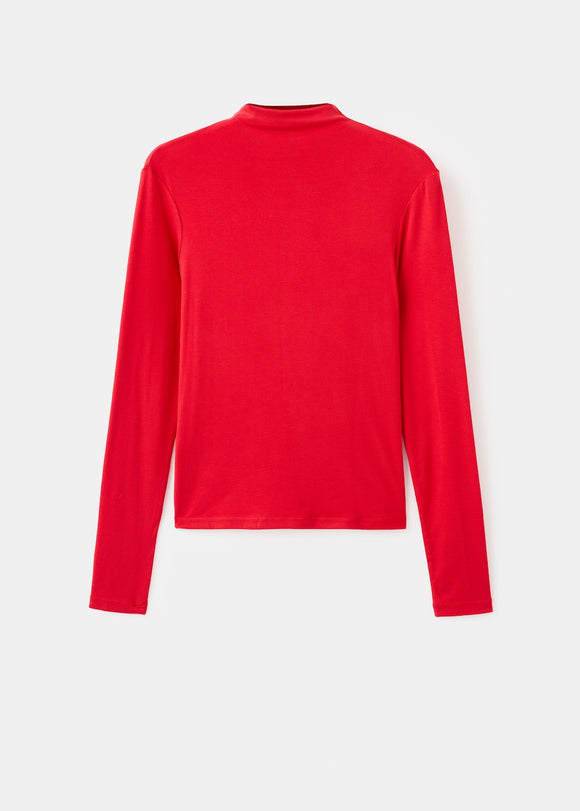 MANGO SECONDPE 17047784-70 MANGO WOMEN T-SHIRT LONG SLEEVE