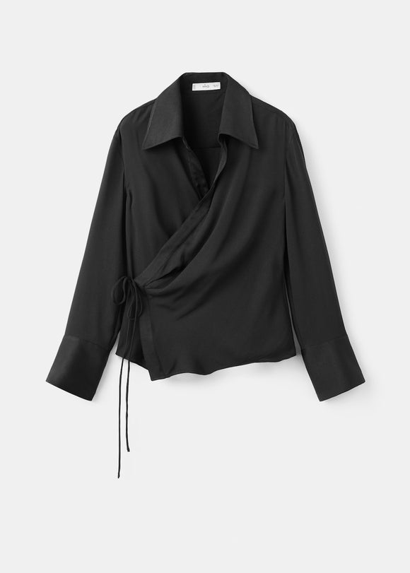 MANGO RIDER 17049105-99 MANGO WOMEN SHIRT LONG SLEEVE