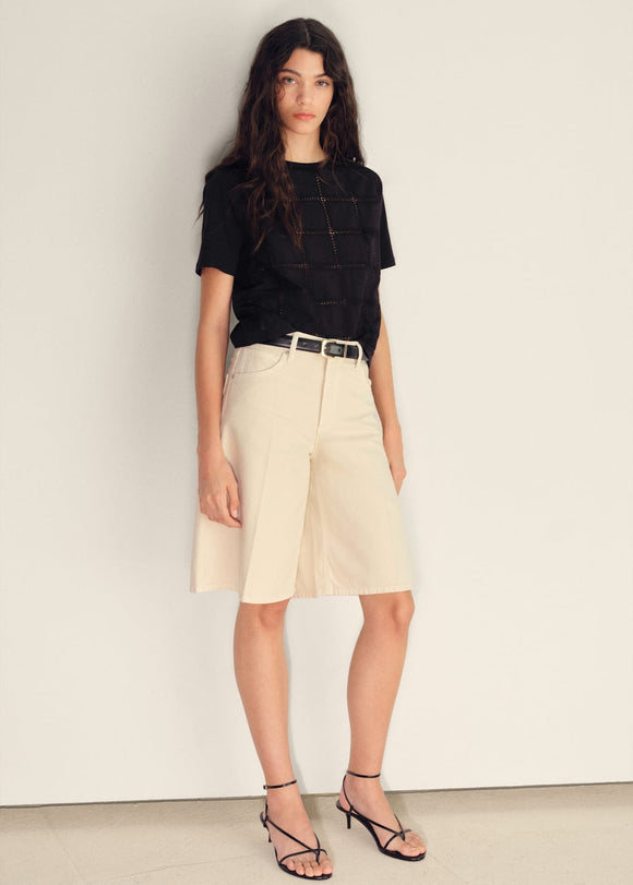 MANGO MIFFY 17051213-99 MANGO WOMEN T-SHIRT SHORT SLEEVE