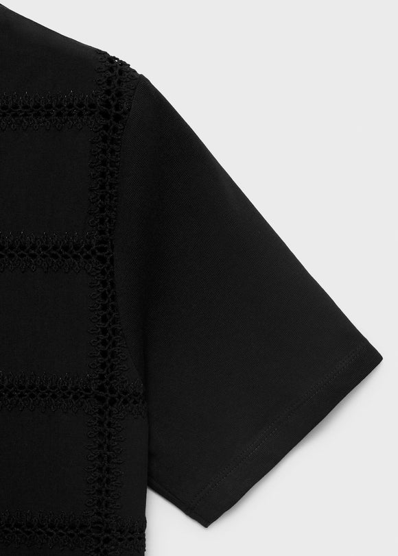 MANGO MIFFY 17051213-99 MANGO WOMEN T-SHIRT SHORT SLEEVE