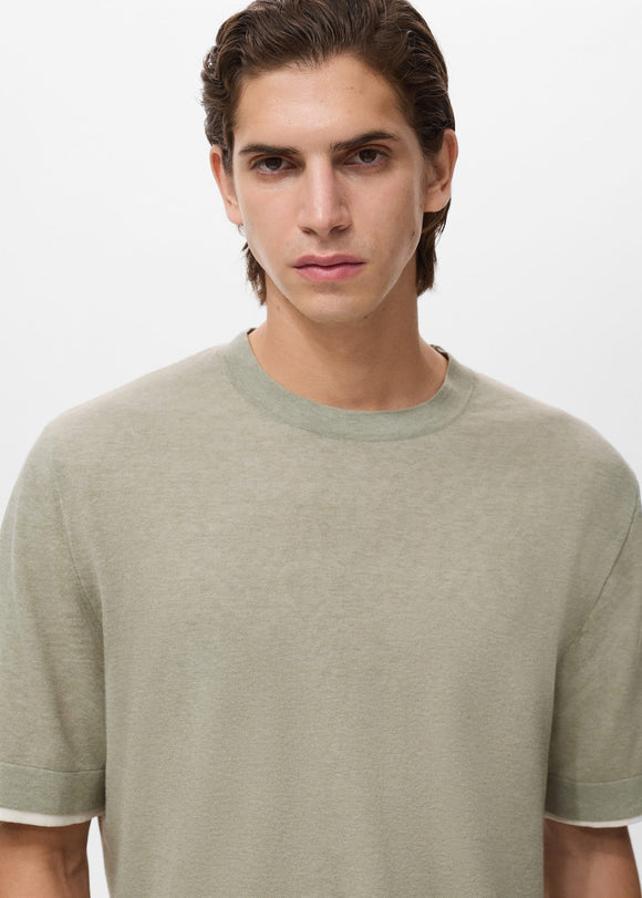 MANGO PENNY 17051244-37 MANGO MAN T-SHIRT SHORT SLEEVE