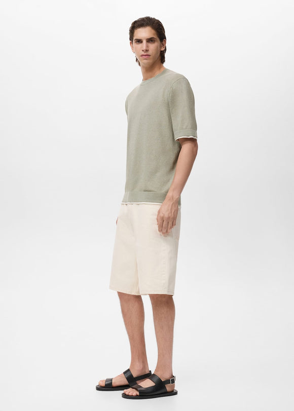 MANGO PENNY 17051244-37 MANGO MAN T-SHIRT SHORT SLEEVE