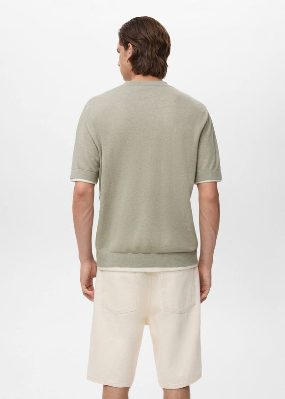 MANGO PENNY 17051244-37 MANGO MAN T-SHIRT SHORT SLEEVE