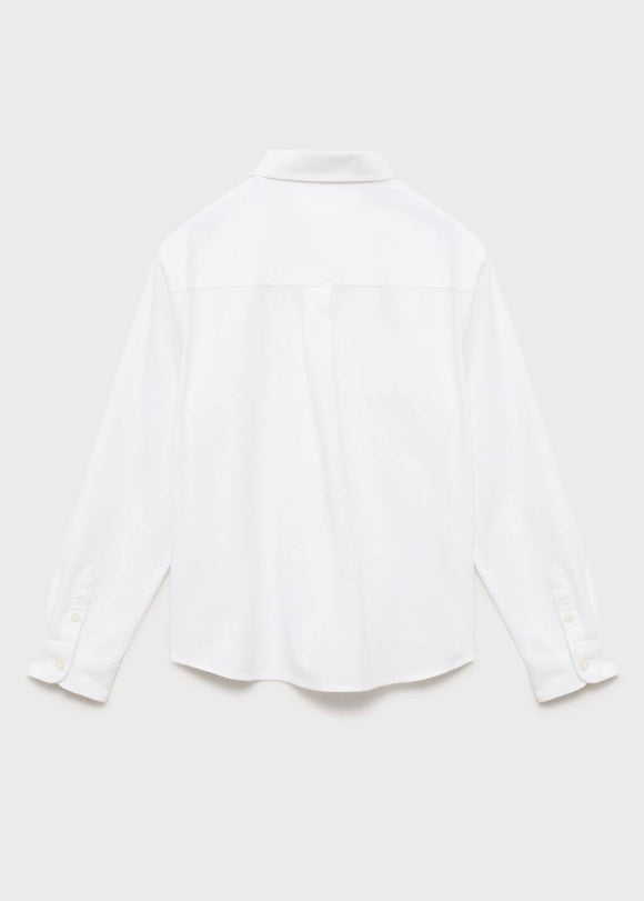 MANGO OXFORD 17051517-01 MANGO KIDS BOY SHIRT LONG SLEEVE