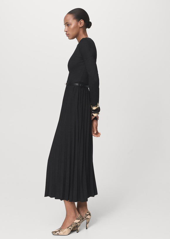 MANGO CALDERA-W 17056729-99 MANGO WOMEN DRESS FULL LENGTH