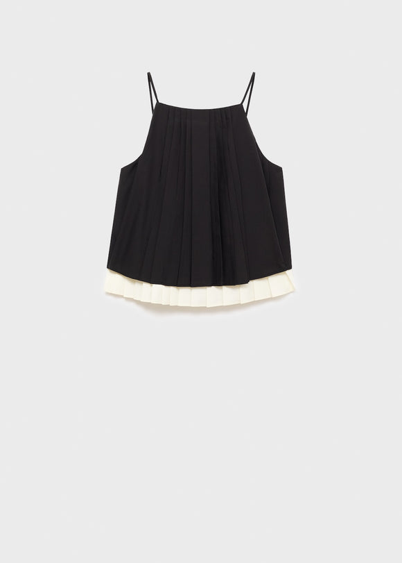 MANGO PLEAT-W 17056730-99 MANGO WOMEN TOP