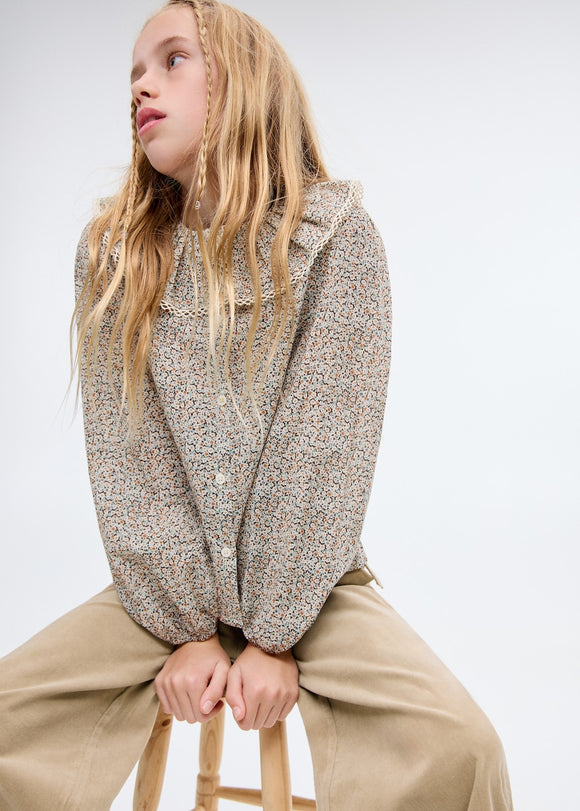 MANGO HAZEL 17057770-43 MANGO KIDS GIRL BLOUSE