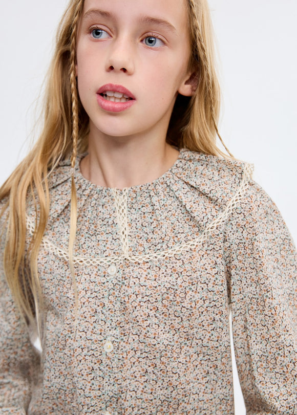 MANGO HAZEL 17057770-43 MANGO KIDS GIRL BLOUSE