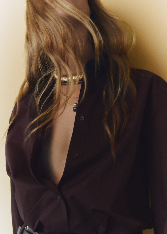 MANGO JAGUAR 17057801-30 MANGO WOMEN SHIRT LONG SLEEVE