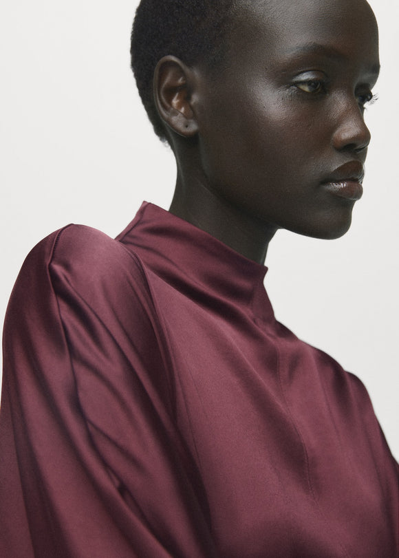 MANGO SUSI2 17057806-76 MANGO WOMEN DRESS FULL LENGTH