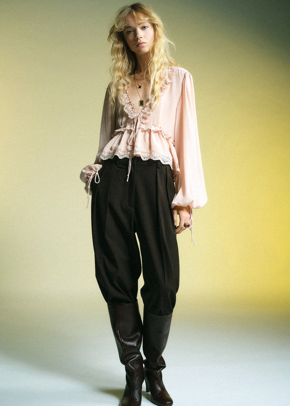 MANGO GLICINE 17057808-83 MANGO WOMEN BLOUSE