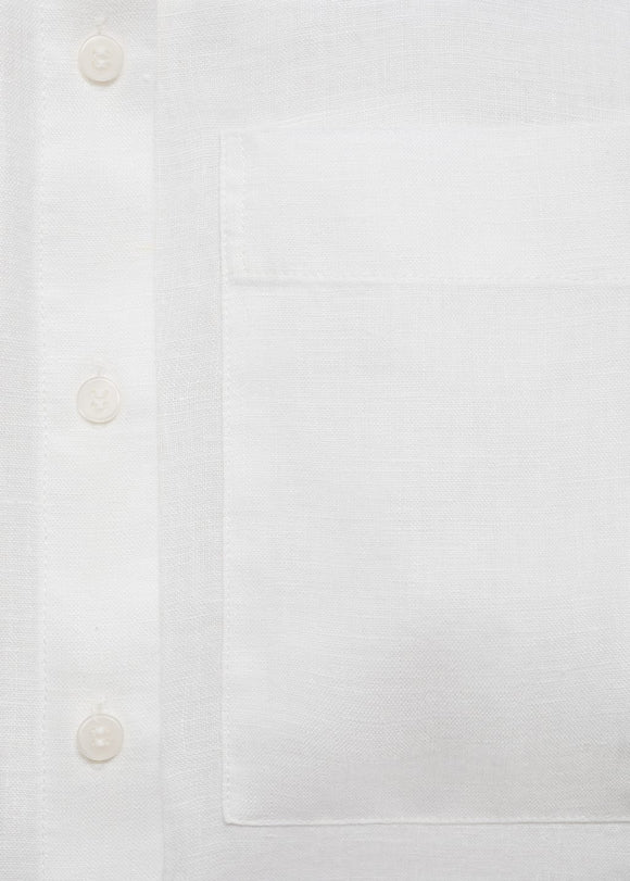 MANGO LINO 17061144-02 MANGO WOMEN SHIRT LONG SLEEVE