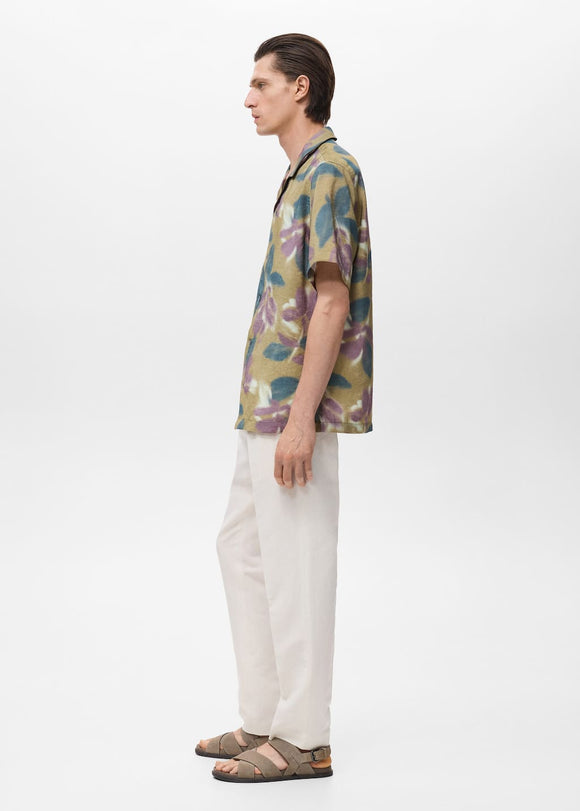 MANGO VOLOS 17061273-68 MANGO MAN SHIRT SHORT SLEEVE