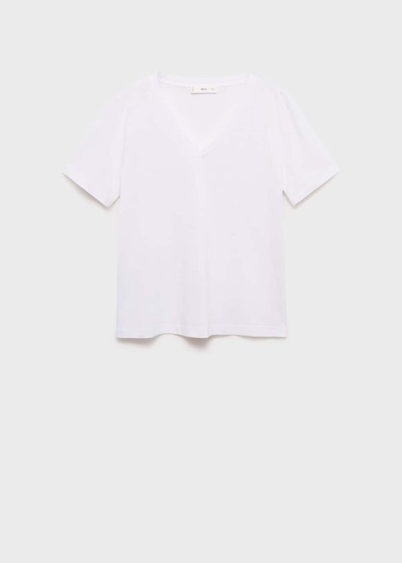 MANGO CHALSPIC 17061516-01 MANGO WOMEN T-SHIRT SHORT SLEEVE