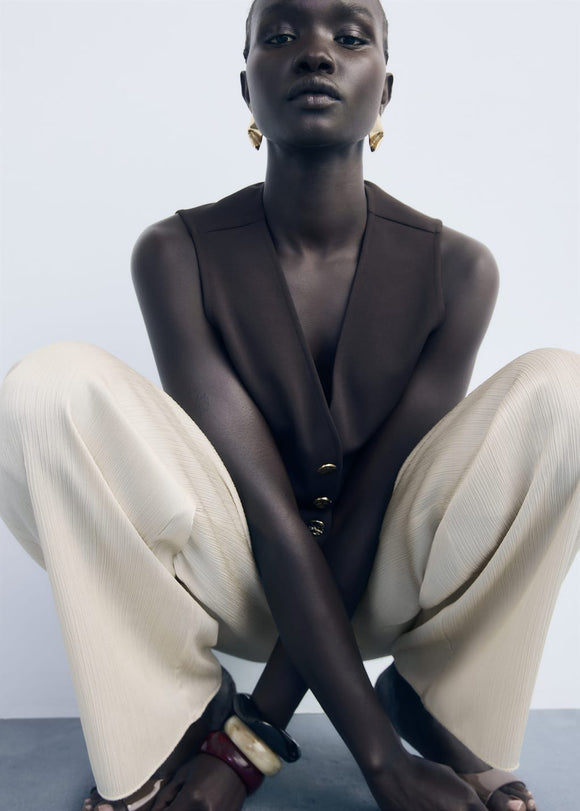 MANGO PLIS 17064096-05 MANGO WOMEN TROUSER