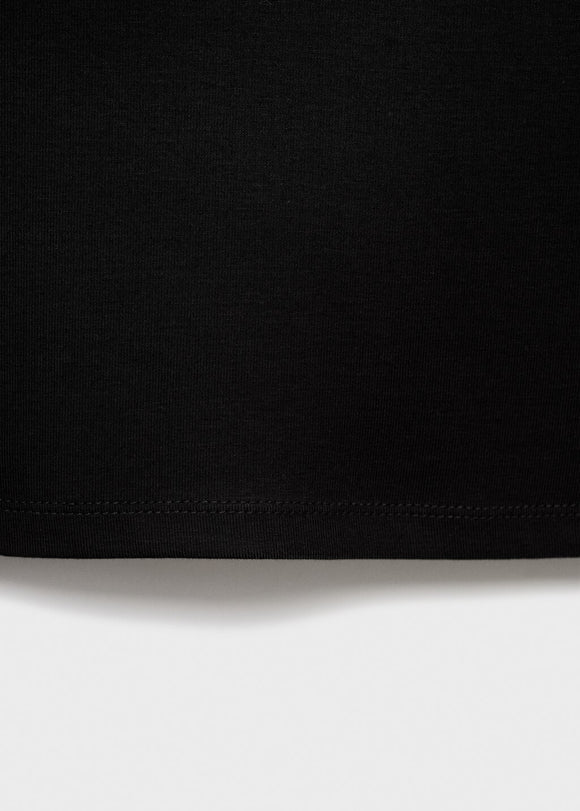 MANGO SECONDCA 17065813-99 MANGO WOMEN T-SHIRT LONG SLEEVE