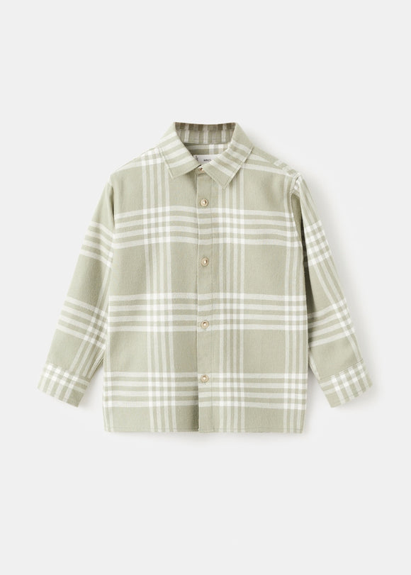 MANGO OLIVER 17067765-43 MANGO KIDS BABY BOY SHIRT LONG SLEEVE