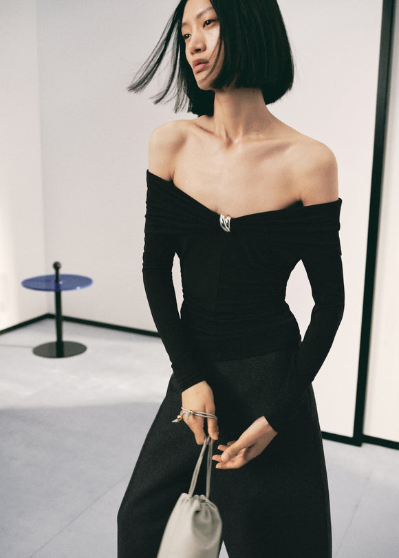 MANGO XJESSY 17067811-99 MANGO WOMEN T-SHIRT LONG SLEEVE