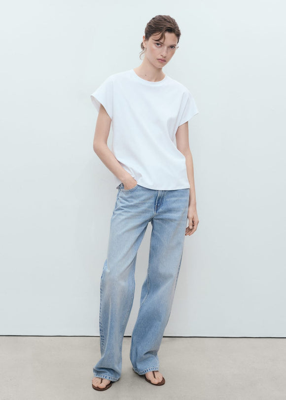 MANGO SEVILLA 17071283-01 MANGO WOMEN T-SHIRT SHORT SLEEVE