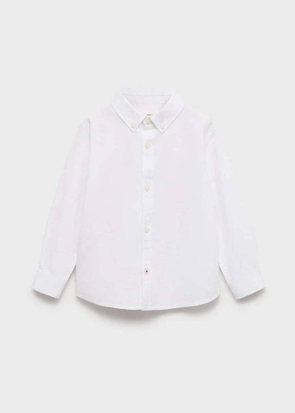 MANGO OXFORDB 17071516-01 MANGO KIDS BABY BOY SHIRT LONG SLEEVE