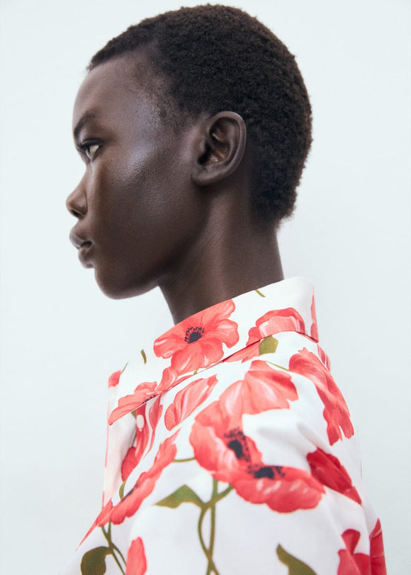 MANGO POLA 17072897-02 MANGO WOMEN SHIRT LONG SLEEVE