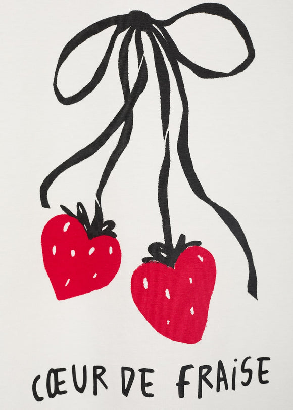 MANGO ILUSTRA 17074088-01 MANGO WOMEN T-SHIRT SHORT SLEEVE