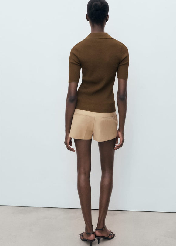 MANGO MOCHA 17074102-32 MANGO WOMEN SWEATER