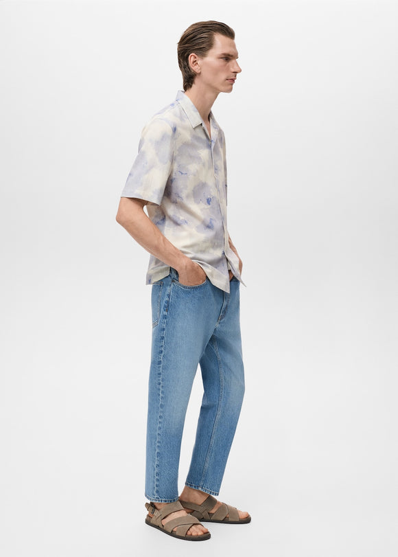 MANGO NOE 17074447-06 MANGO MAN SHIRT SHORT SLEEVE