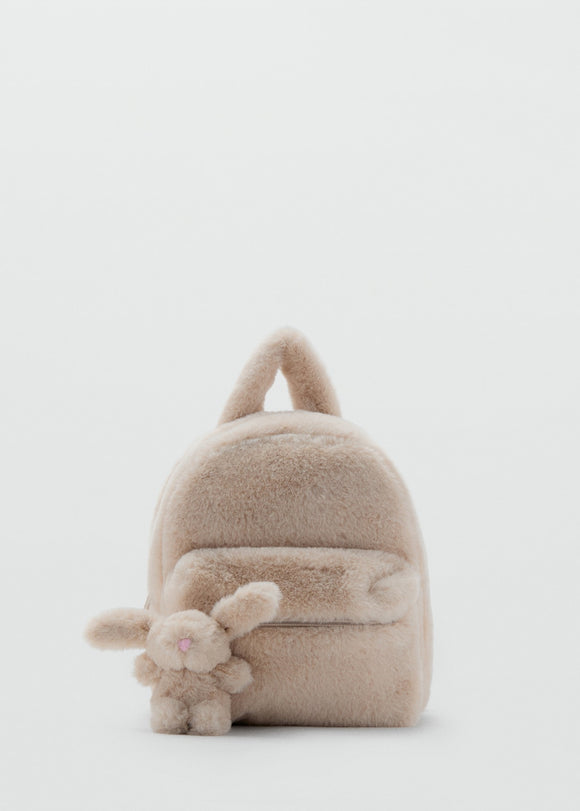MANGO FUR 17075143-07 MANGO KIDS BABY GIRL BACKPACK