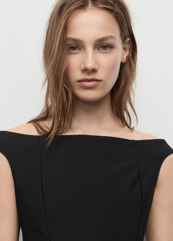 MANGO PEPLI 17075826-99 MANGO WOMEN TOP