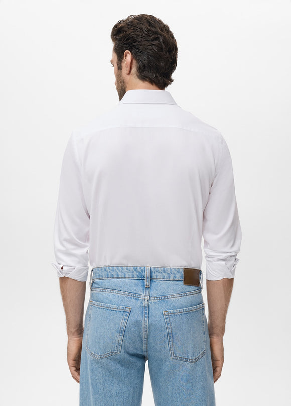 MANGO GIRO 17075984-01 MANGO MAN SHIRT LONG SLEEVE