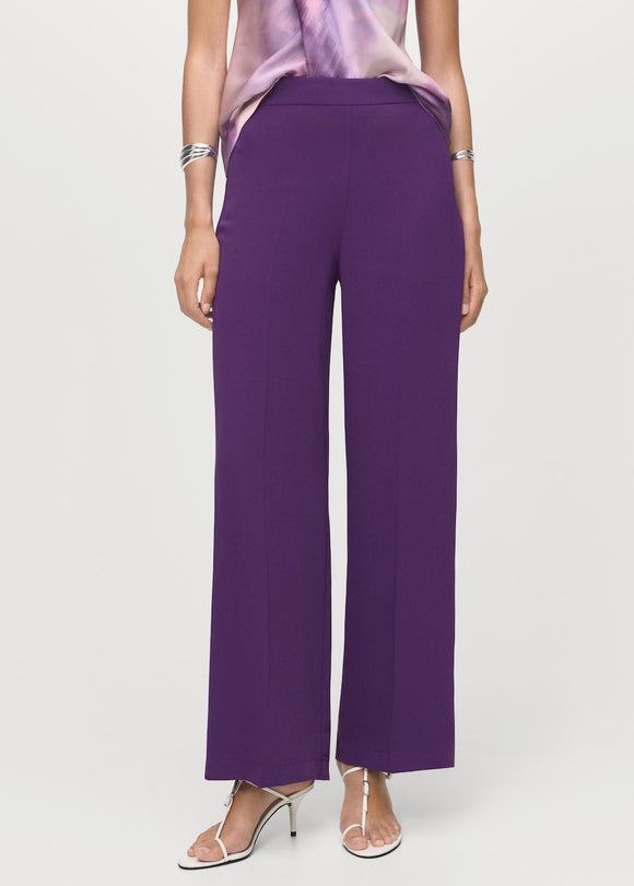 MANGO PURPLE-X 17075999-65 MANGO WOMEN TROUSER