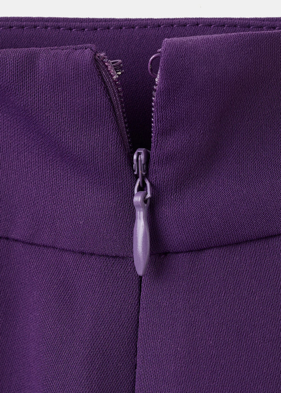 MANGO PURPLE-X 17075999-65 MANGO WOMEN TROUSER