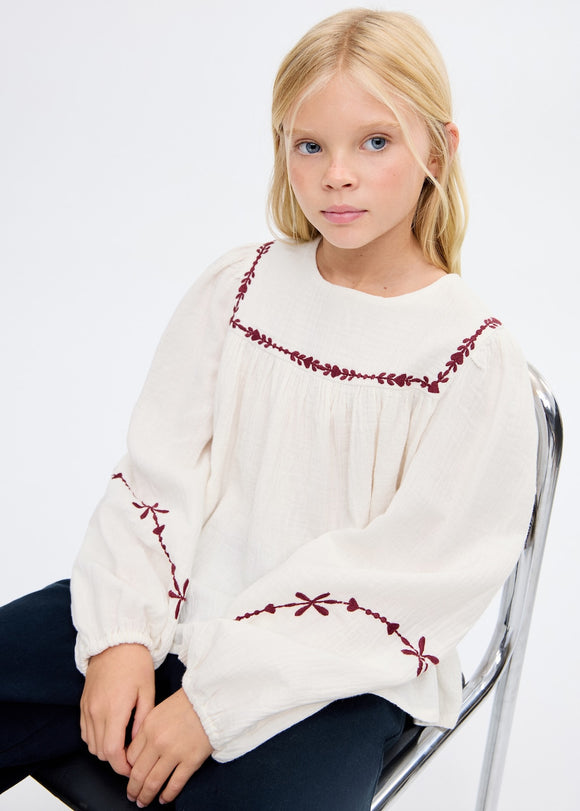 MANGO ALI 17076724-01 MANGO KIDS GIRL BLOUSE