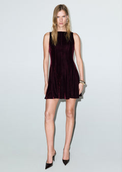 MANGO XDOLLY 17079107-78 MANGO WOMEN DRESS KNEE LENGTH