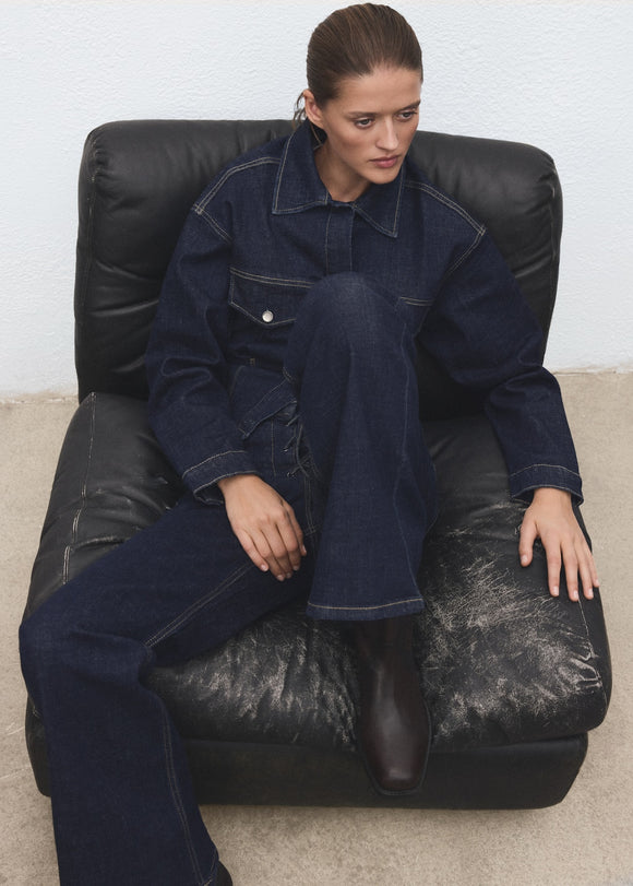 MANGO FLOR 17079119-TS MANGO WOMEN DENIM JEANS