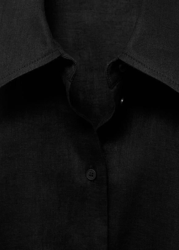 MANGO PAI 17081133-99 MANGO WOMEN SHIRT SHORT SLEEVE