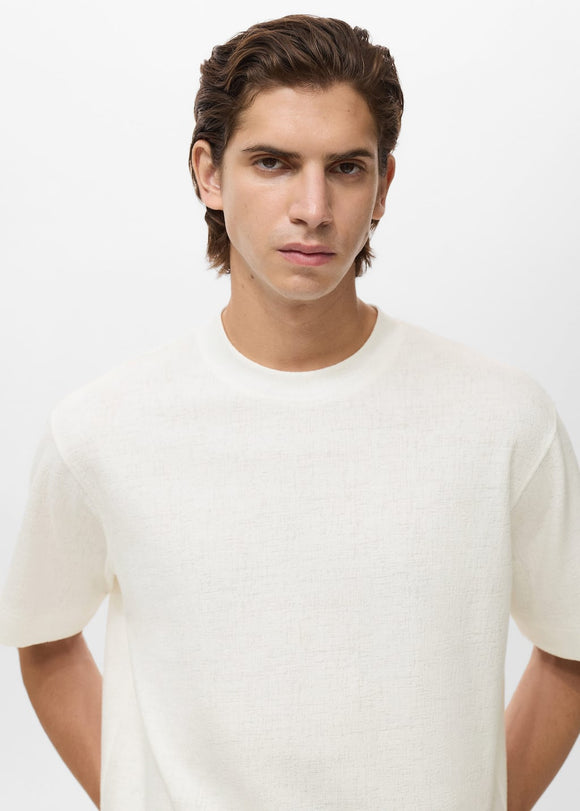 MANGO BAMBULA 17082925-02 MANGO MAN T-SHIRT SHORT SLEEVE