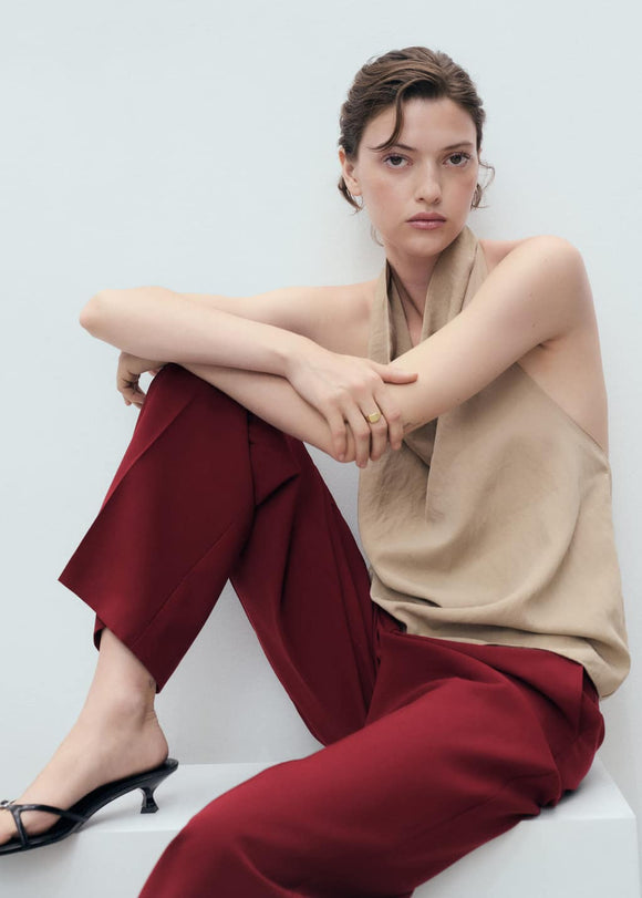 MANGO CARLOS 17084078-76 MANGO WOMEN TROUSER