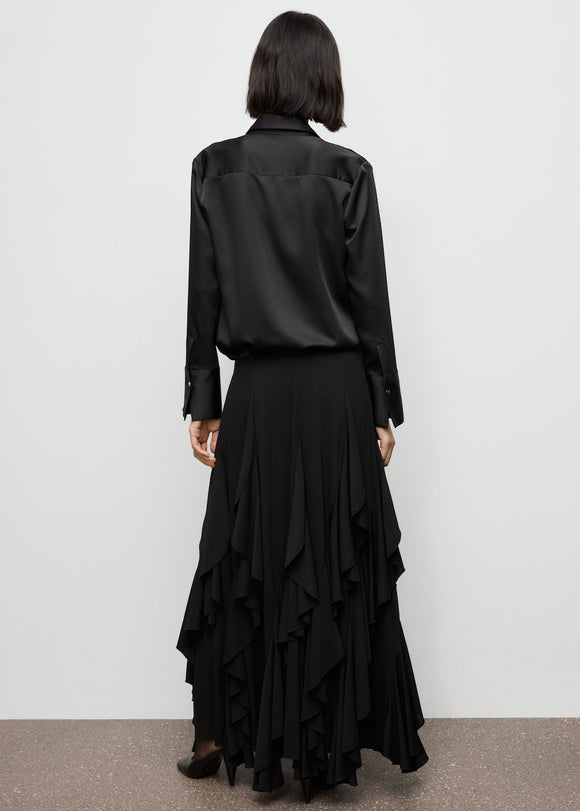 MANGO IDEALE 17085800-99 MANGO WOMEN SHIRT LONG SLEEVE