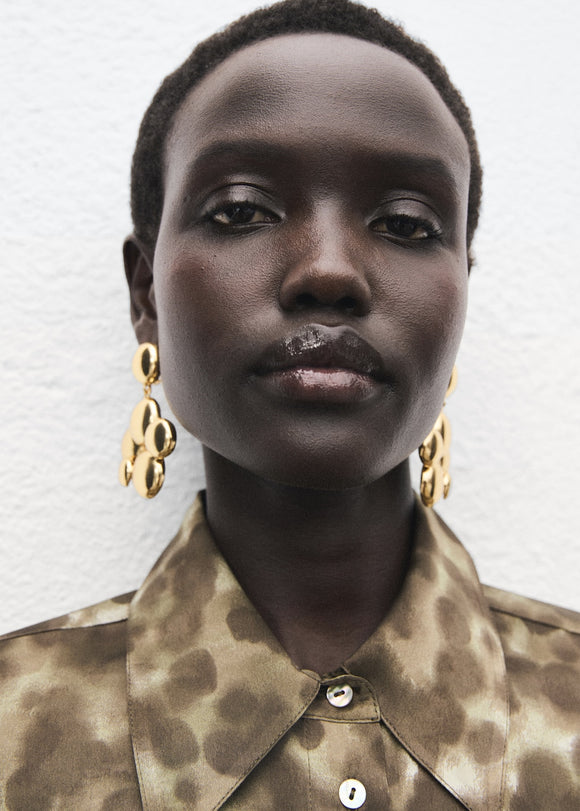 MANGO CAMILA 17085813-30 MANGO WOMEN SHIRT LONG SLEEVE